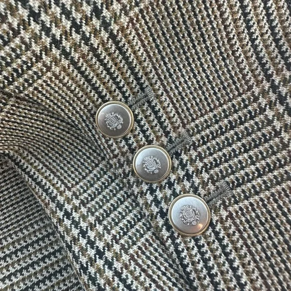 TWP Nwt $950 Husband Plaid Virgin Wool Blazer Sz Large - Picture 11 of 14